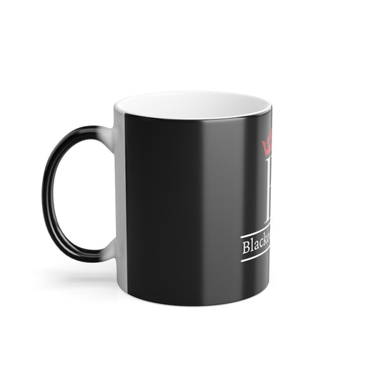 Black Color Morphing Mug, 11oz