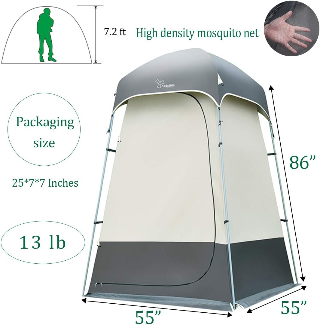 Outdoor Shower Tent Changing Room Privacy Portable Camping Shelters